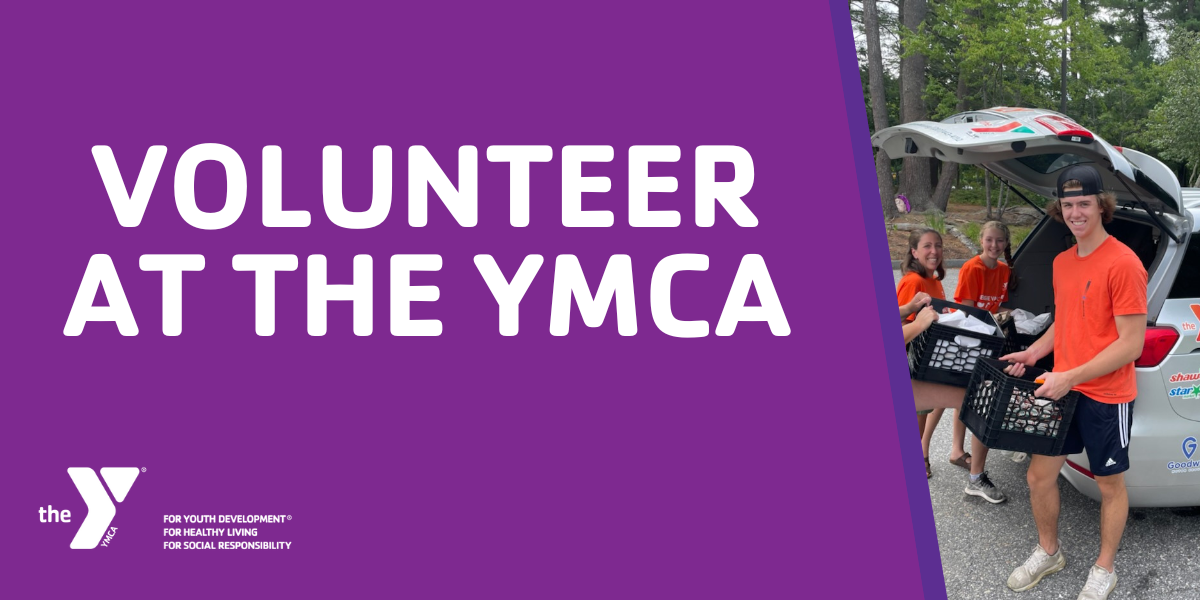 VOLUNTEER AT THE YMCA